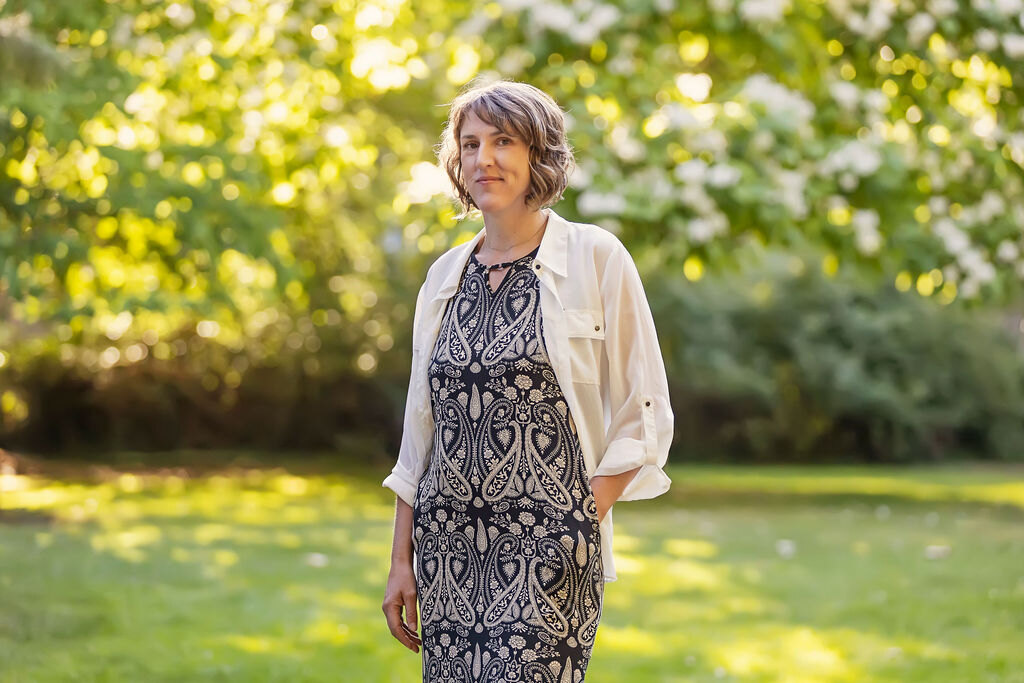 Bex Lennox outdoors in the Comox Valley